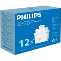 Merkloos Set mit 12 Wasserfilterkartuschen – kompatibel mit Brita-Produkten