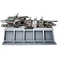 Banpresto Ichibansho Ghidorah Head Machine Chronicle Mecha-king Godzilla Figur 10 Cm Silber Silber One Size