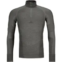 Ortovox - Merinowoll-Unterwäsche - 230 Competition Zip Neck M Dark Sage für Herren - Größe XL - Braun