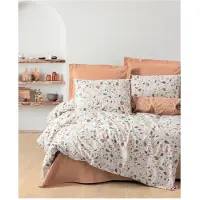 L'essentiel Maison , Oniks- CTN6423, Karamell, Bettdecken, 100% Baumwolle ranforce