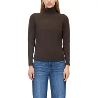 s.Oliver Rollkragenpullover mit Viskose / Feinstrick