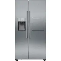Siemens iQ500 KA93GAIEP, Freistehend, Amerikanische Tür, Edelstahl, Glas, 560 l, SN-T