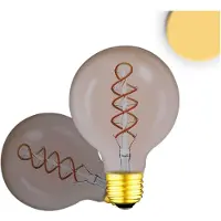ISOLED 4W LED Roundbulb E27 Vintage Line 90lm smoky 2200K ultrawarmweiß EEK G [A-G] Fiai 115076