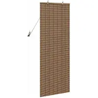 vidaXL Rollo Braun 100 x 220 cm Bambus
