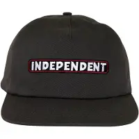 Independent Bar Logo Snapback Unstructured Kappe