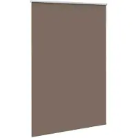 vidaXL Verdunkelungsrollo Kaffeebraun 160x210 cm Stoffbreite 156,6 cm