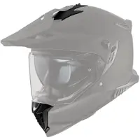 Premier Helmets Discovery Helm Belüftungsset Schwarz Schwarz One Size