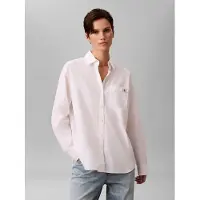 Calvin Klein Hemdbluse "COTTON POPLIN RELAXED SHIRT" Regular fit mit Hemdblusenkragen