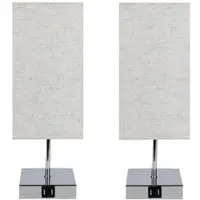 NETTLIFE TISCHLEUCHTE Reutlingen(2er-set) 13/13/36 cm