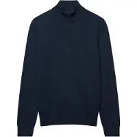 Superdry Essential Lightweight Wool Blend Halbzippullover