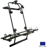 Fabbri Fahrradträger BICI OK MTB VAN, Schwarz, für 2 Fahrräder, geeignet für Mercedes Sprinter / Volkswagen Crafter