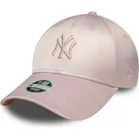 New Era 9Forty Damen Cap - Satin New York Yankees Rosa