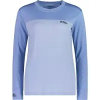 Mons Royale Yotei Merino Long Sleeve, Skiunterhemd, Damen, blau