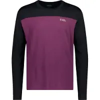 Mons Royale - Yotei Merino L/S - Merinoshirt Gr S lila/schwarz