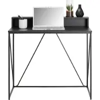 Momax Schreibtisch in Schwarz