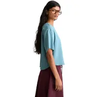 Marc o'polo Marc OPolo DENIM Kurzarmbluse "aus TENCEL Lyocell"