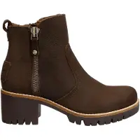 Panama jack - Warme und wasserdichte Stiefeletten - Pauline B19 Nobuck Marron/Brown für Damen aus Leder - Größe 40 - Braun