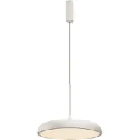 Maytoni Gerhard LED Pendelleuchte Weiß 26W, Küche Esstisch Hängelampe