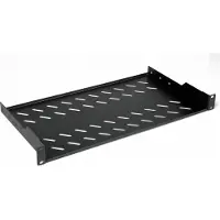 Equip 19" Fachboden fest für Serverschränke 40cm 1U schwarz