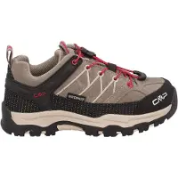 CMP Kids Rigel Low WP Trekking Shoes deserto-carminio (07PU) 35