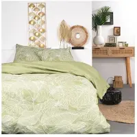 TODAY Bettwäscheset – 240 x 260 cm – Baumwolle mit Blumendruck