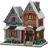 Lemax Carol-Residenz, inkl. Adapter 44338, 100 mA (weiß) Ornament (wit)