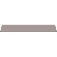 Ideal standard i.life B Waschtischplatte, ohne Ausschnitt, 1404x506x18mm, T5321NH, Farbe: Greige