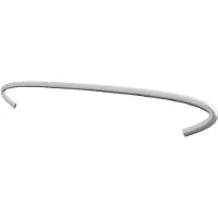 vidaXL Gabionen-Distanzhalter 100 Stk. Verzinkter Stahl 30 cm