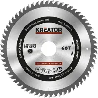 Kreator 1 Kreissägeblatt 185 mm 2,2 mm 60 Zähne - Bohrung 30 mm
