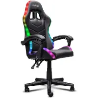 OEM Gaming-Stuhl mit RGB-LED, verstellbar, schwarz, 178 Farben