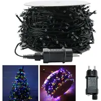 VA-Cerulean LED Lichtergirlande 30 m 300 LEDs Bunt 8 Modi Außen Innen Weihnachtsbeleuchtung