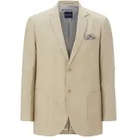 Babista Sakko "Sakko ULDERICO", Herren, Gr. 56, beige, Obermaterial: 52% Leinen LI. 48% Baumwolle CO., Sakkos Sakko