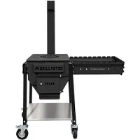 Grillpeter Utschak Turan 5mm mit Rauchrohr und Mangal 3mm