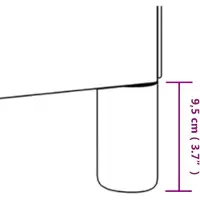 vidaXL Boxspringbettgestell Rosa 120x200 cm Samt