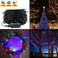 XINZI LED Fairy Lights - 100m 1000 LEDs, bunt, 8 Modi, IP44, dekorative lichterkette Feierlichkeitslichter für Party, Feier, Hochzeit, Weihnachten