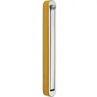 SO-Tech Garderobenhaken Harz, 120810, chrom matt / gelb, Einzelhaken aus Metall, klappbar
