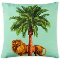 Excelsa Kissen Le Cirque du Marrakech Baumwolle 45x45 cm grün