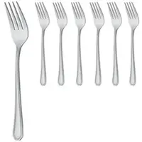 Gräwe Menügabel Berlin, 19 cm, Edelstahl 18/0, silber poliert, 6 Stück