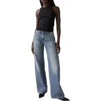 Levi's für Damen. A5566-0028 Jeans Lose blau (25/32), Lässig, Baumwolle, Denim