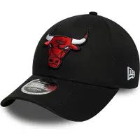 New Era Nba Side Script 9forty Mid Crown Chicago Bulls Kappe