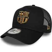 New Era Black Gold Trucker Fc Barcelona Kappe