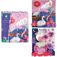 Janod Kreativset Prinzessin - Glückliche Schwanenprinzessin Bastelset