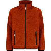 CMP KID Fleece Jacket brick-nero (09CZ) 104