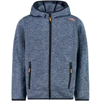 CMP KID Fleece Jacket Fixed Hood avio-antracite (09NZ) 98