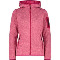 CMP Woman Fleece Fleece Jacket Fixed Hood amaranto-soft pink (14CZ) 34