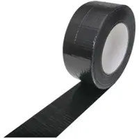 Scorprotect Gewebeklebeband schwarz Panzertape Gaffaband Panzerband 48 mm x 50 m