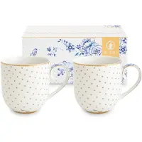 Pip studio Tasse Royal White Small 260 ml (2er Set)