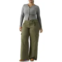 Levi's Baggy Dad Cargo Washed Ivy Green Gd