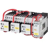 Eaton Power Quality Eaton 278286 Stern-Dreieck-Schützkombination, 380 V 400 V: 5.5 kW, 230 V 50 Hz, 240 V 60 Hz, Wechselstrombetätigung SDAINLM12(230V50HZ,240V60HZ)