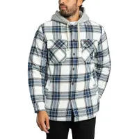 Superdry Borg Lined Hooded Overshirt Langarmhemd